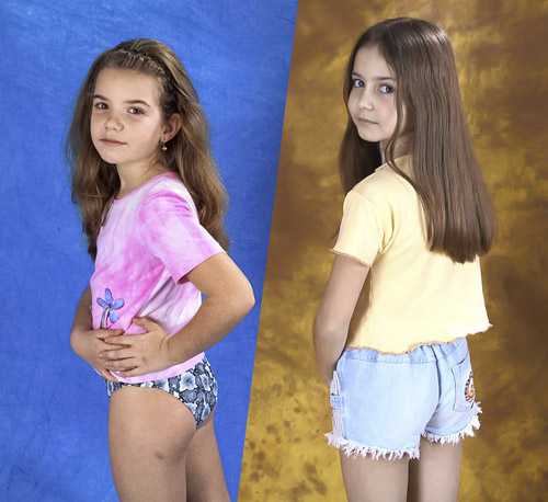 Mini-Models - Anya and Elly